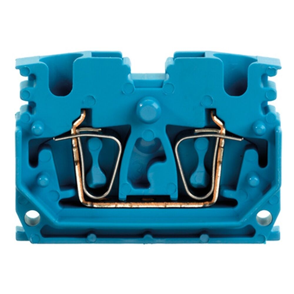 Weidmüller Durchgangs Reihenklemme 1704360000 Typ ZDUB 2.5-2/2AN/DM BL