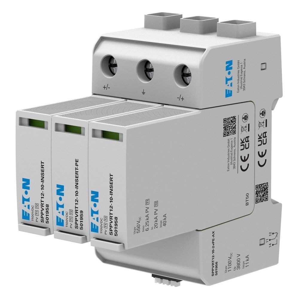 Eaton PV Überspannungsschutz EP-501955 Typ SPPVRT12-10-2+PE 