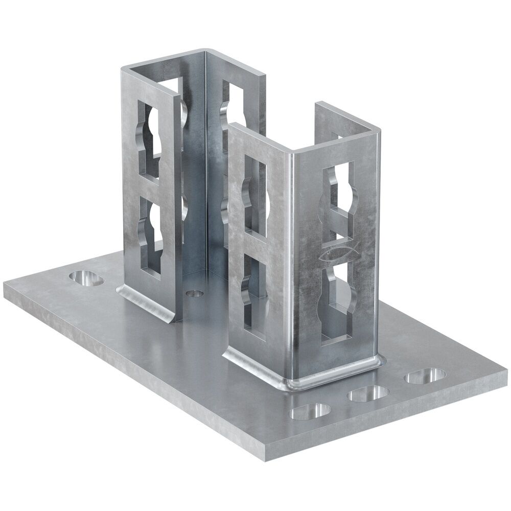 Fischer Sattelflansch 533742 Typ PSF 124