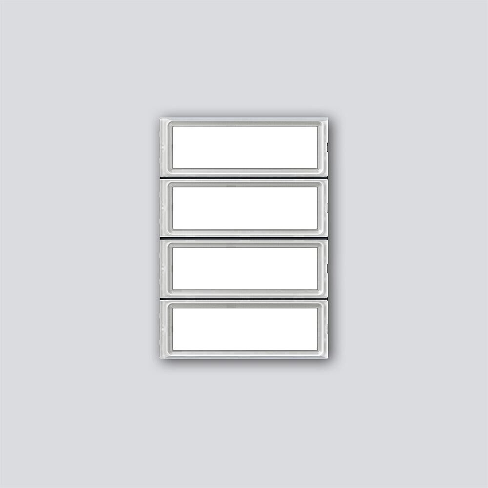 Siedle Namensschild 210012037-00 Typ TM 700-4-0