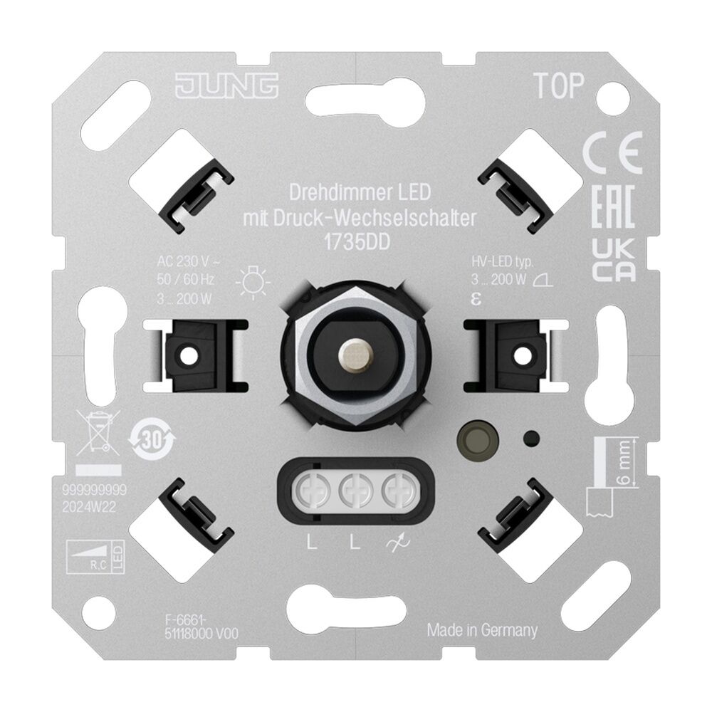 Jung Drehdimmer 1735DD 