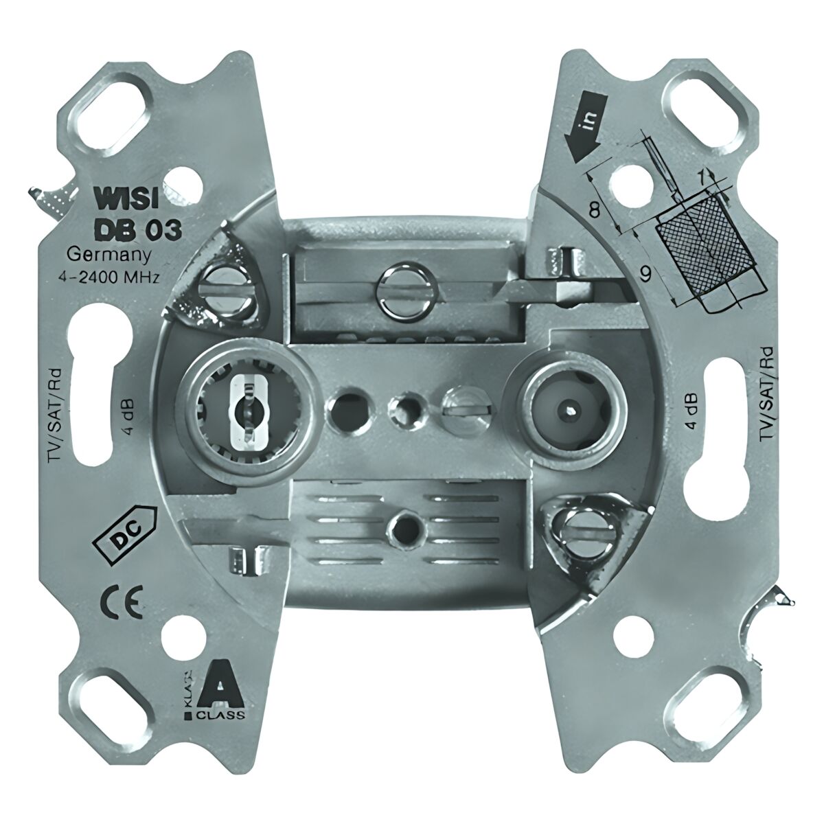 Peha Antennen Steckdose 00930091 Typ D 1921 E O.A. 