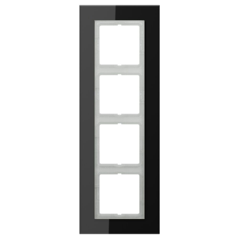 Jung Glasrahmen 4fach LSP 984 GL SW 