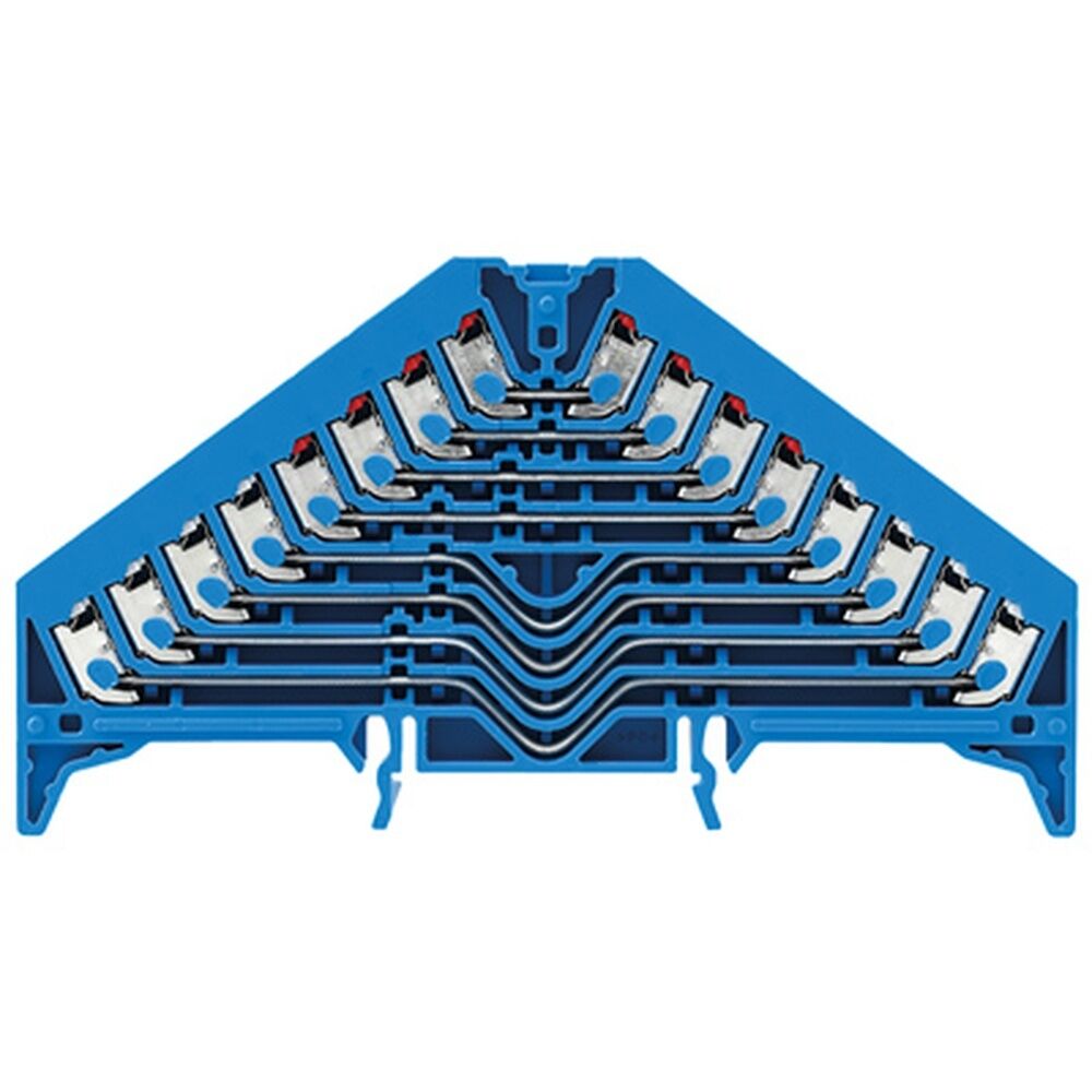 Weidmüller Rangierverteilerklemme 1267840000 Typ PRV 8 BL 35X7.5 RT/WS