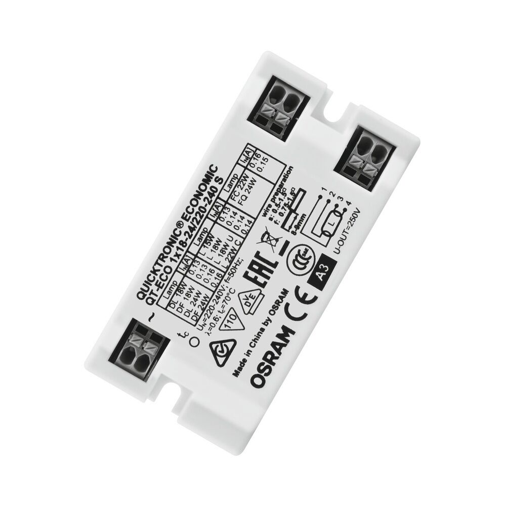 Ledvance Osram Vorschaltgerät 638560 Typ QT-ECO-1X18-24/220-240-S-UNV1