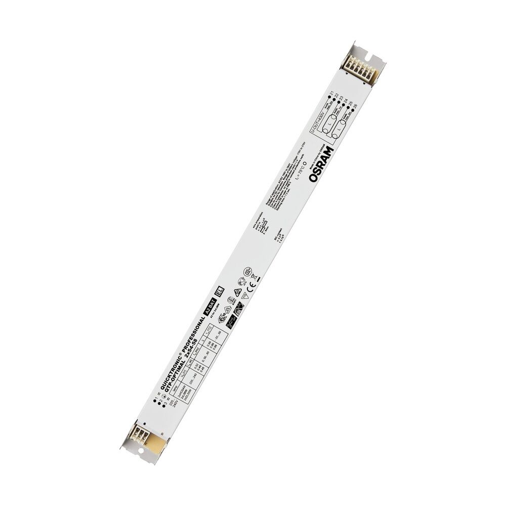 Ledvance Osram Vorschaltgerät 880253 Typ QTP-OPTIMAL-2X54-58/220-240-UNV1