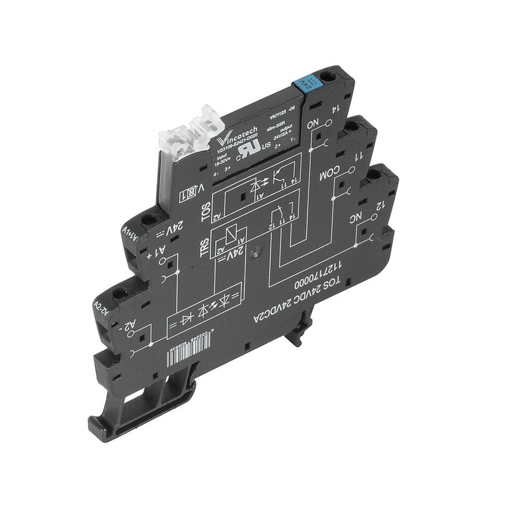 Weidmüller Halbleiterrelais 1127170000 Typ TOS 24VDC 24VDC2A