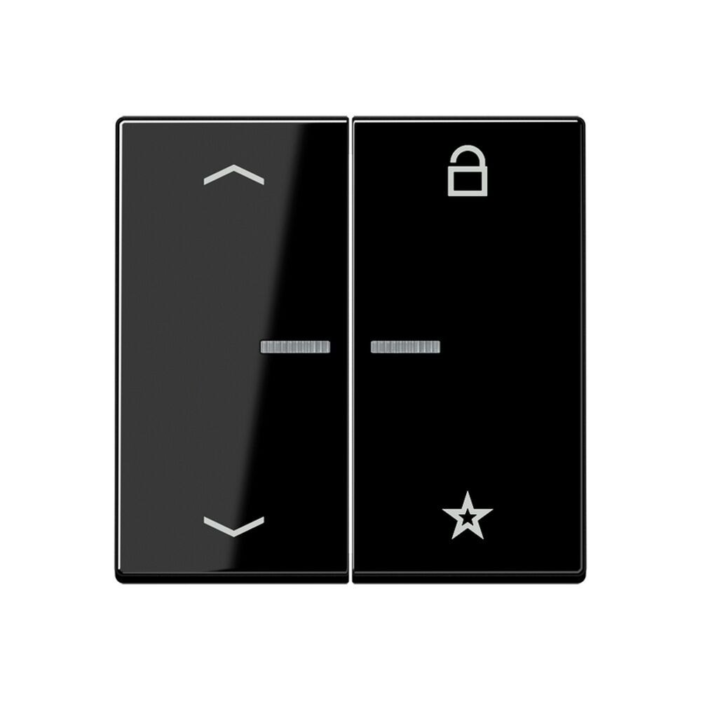 Jung eNet Funk Steuertaste FMA1701BFPSW