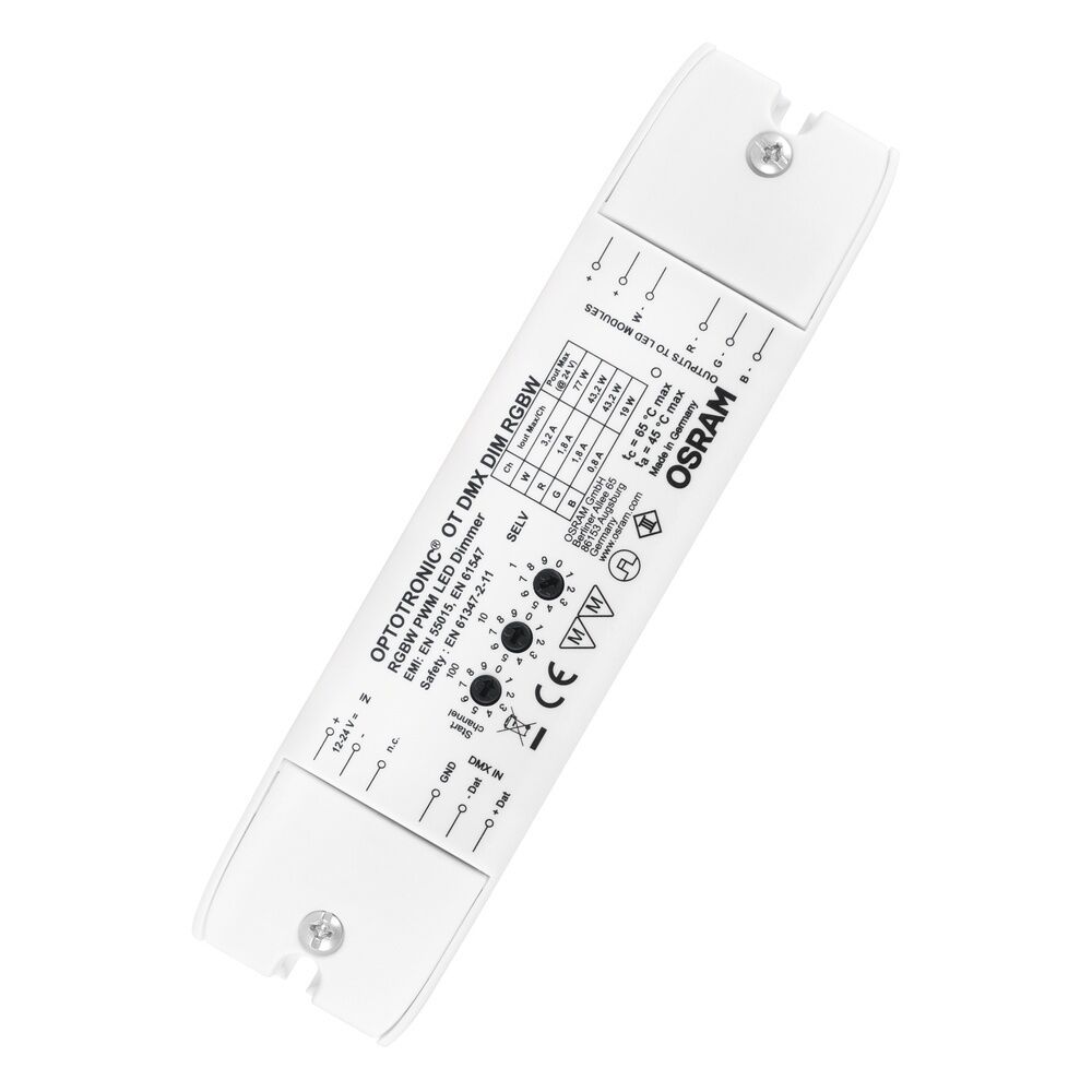Ledvance Osram LED Betriebsgerät 557949 Typ KONSTANTSPANNUNGSDIMMER-MIT-DMX-RGBW-DIM
