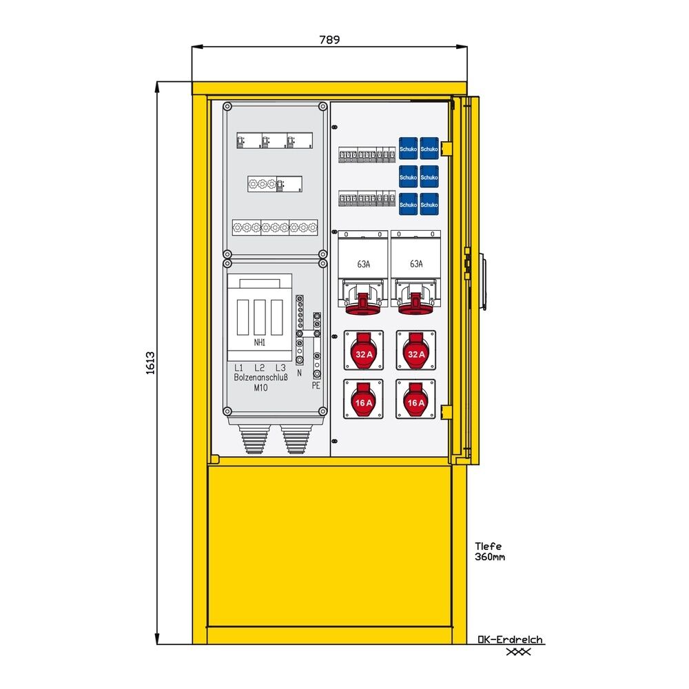 Walther-Werke Stromverteiler 83215300 