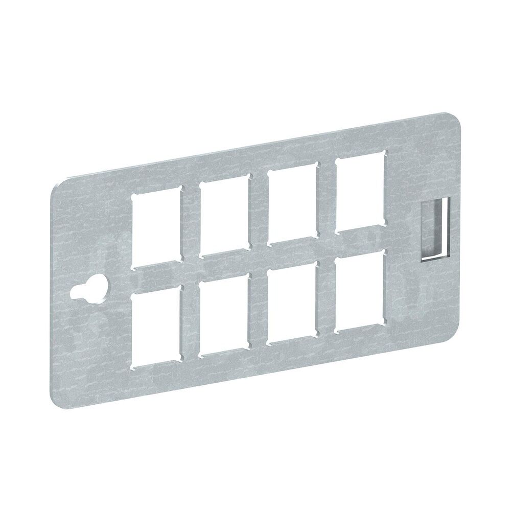 OBO Bettermann Trägerplatte 6108028 Typ CP45-TP 8C 