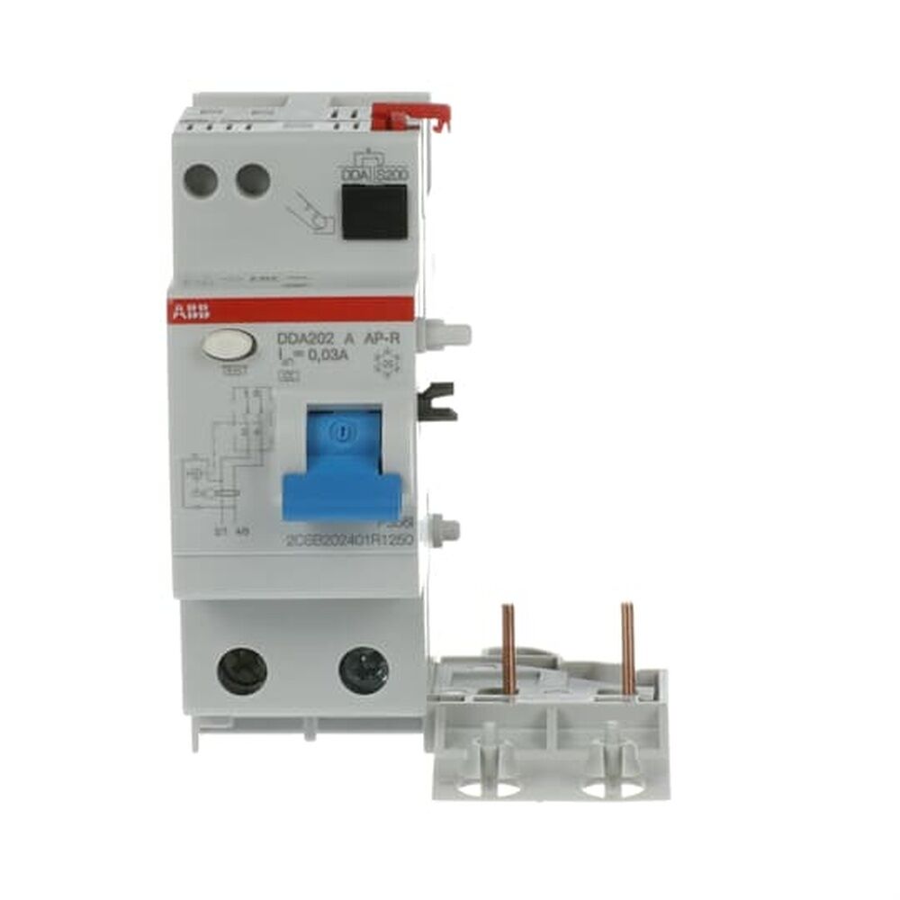 ABB Fehlerstromschutzblock 2CSB202401R1250 Typ DDA202A-25/0,03AP-