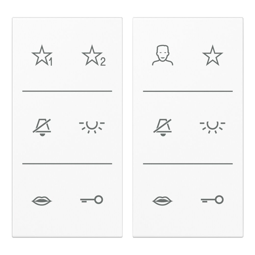 Jung Beschriftungsfolie SI AV 6 LS