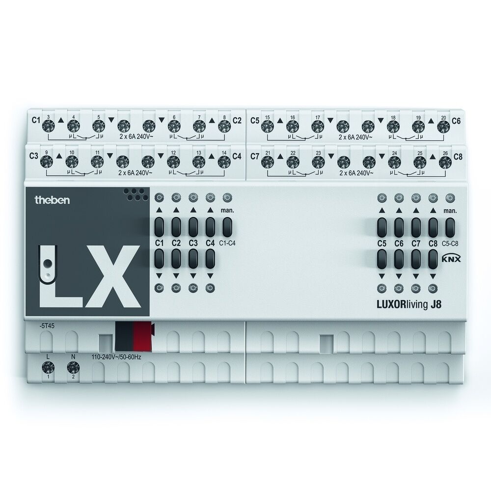 Theben Jalousieaktor 4800455 Typ LUXORliving J8