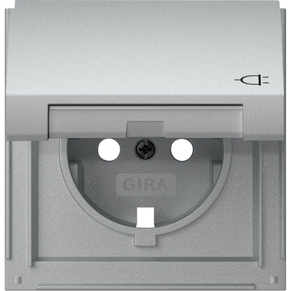 Gira Abdeckung SCHUKO Steckdose 492265