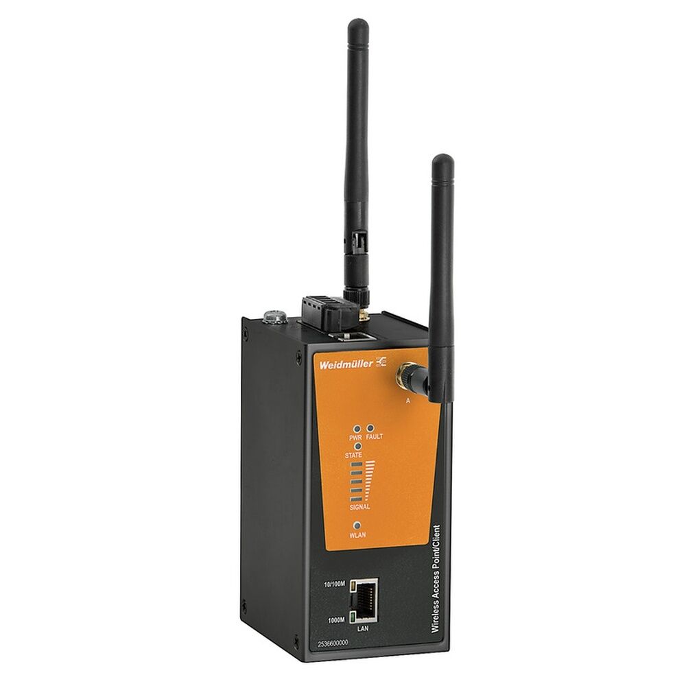 Weidmüller WLAN Access Point 2536670000 Typ IE-WLT-BL-AP-CL-US