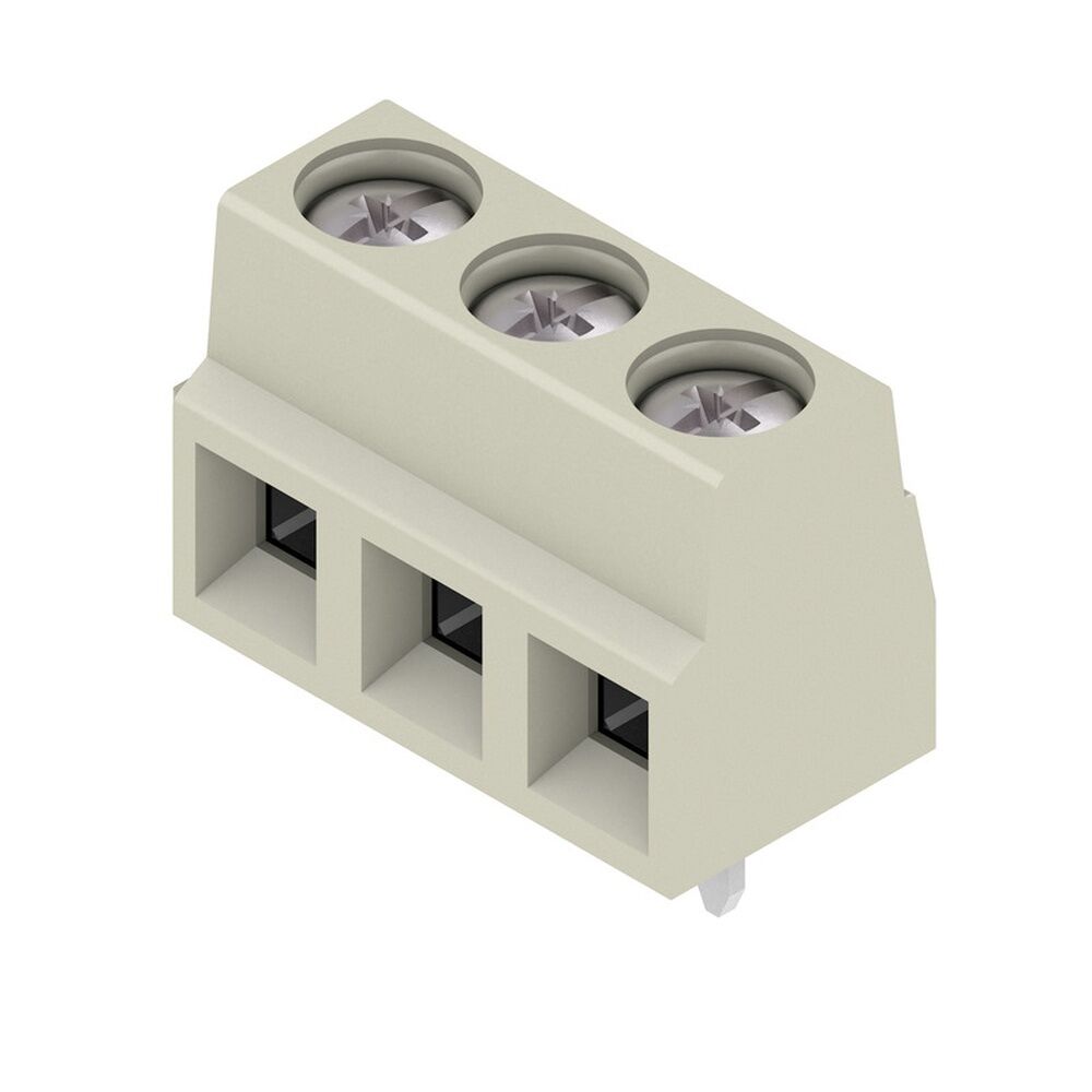 Weidmüller Leiterplattenklemme 1810970000 Typ LS 5.08/03/90 3.5SN GY BX