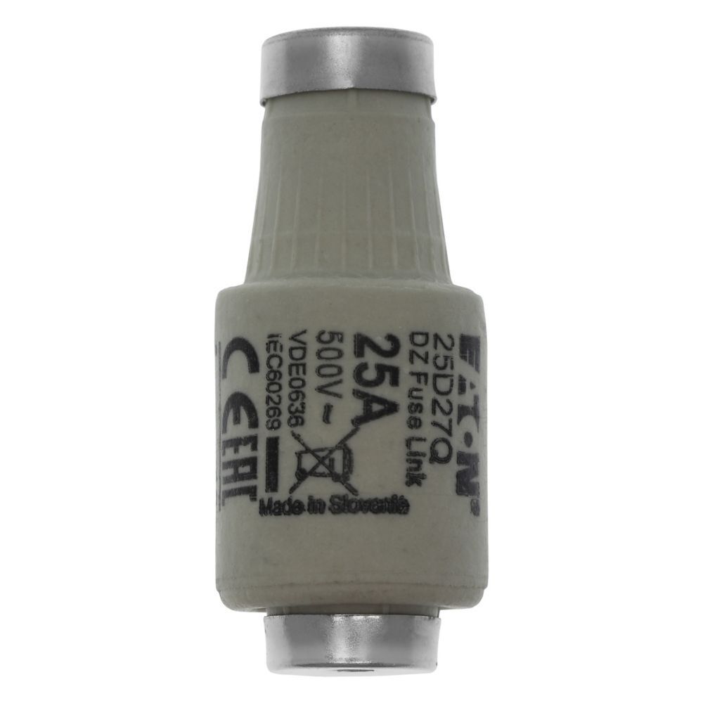 Eaton Sicherungseinsatz 25D27Q Typ FUSE 25A DII/E27 500VAC