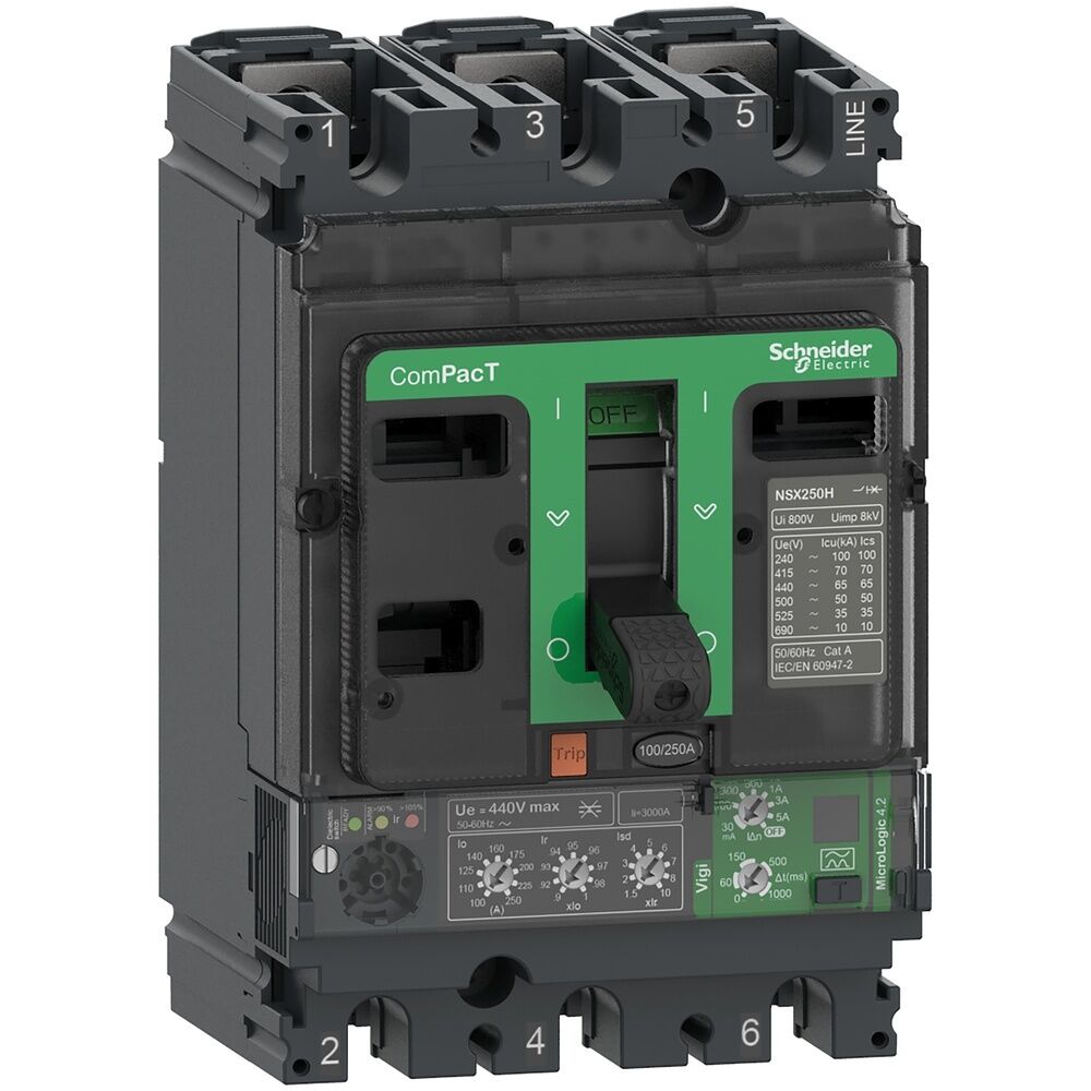 Schneider Electric Kompaktleistungsschalter C25H34V160