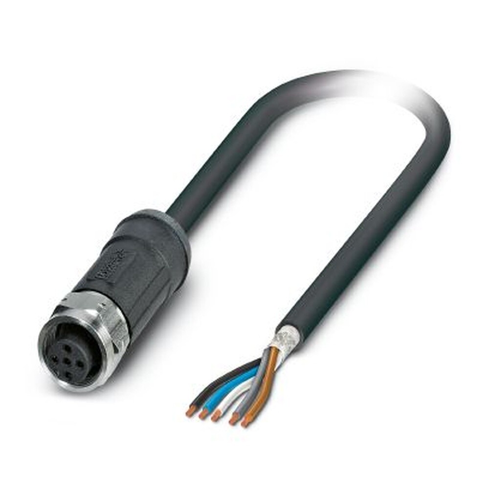 PHOENIX CONTACT SAC-5P-5.0-PVC/M12FS – Sensor/Aktor-Kabel, 5-polig, M12 Buchse, 5m, A-kodiert