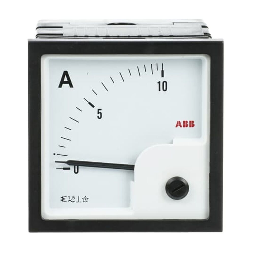 ABB Einbau Amperemeter 2CSG312040R4001 Typ AMT1-A1-10/72
