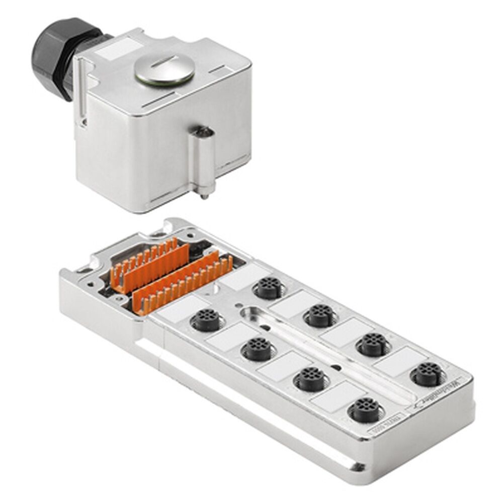 Weidmüller Passiver Sensor Aktor Verteiler 1782740000 Typ SAI-8-MMH 5P M12 PI