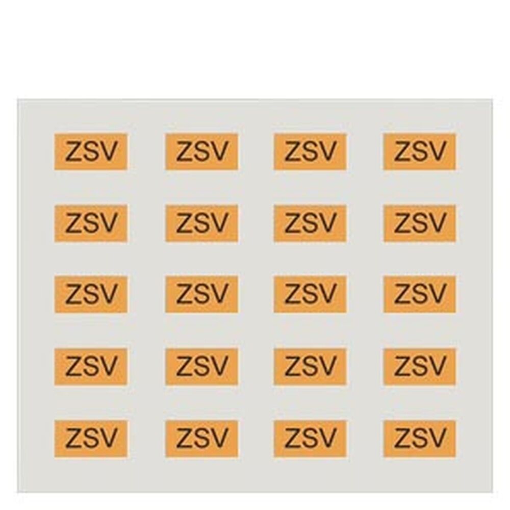 Siemens Beschriftungsbogen 5UH1085