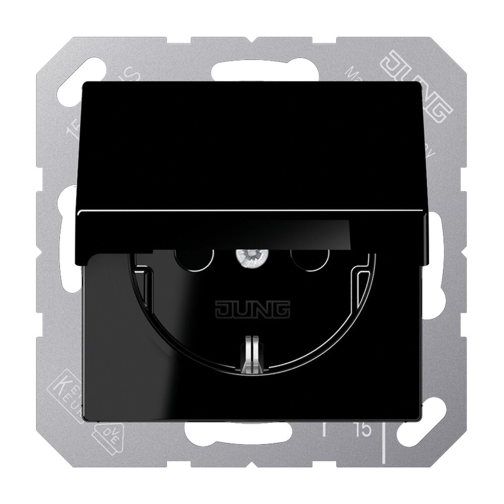 Jung Schutzkontakt Steckdose A 1520 KIKL SW