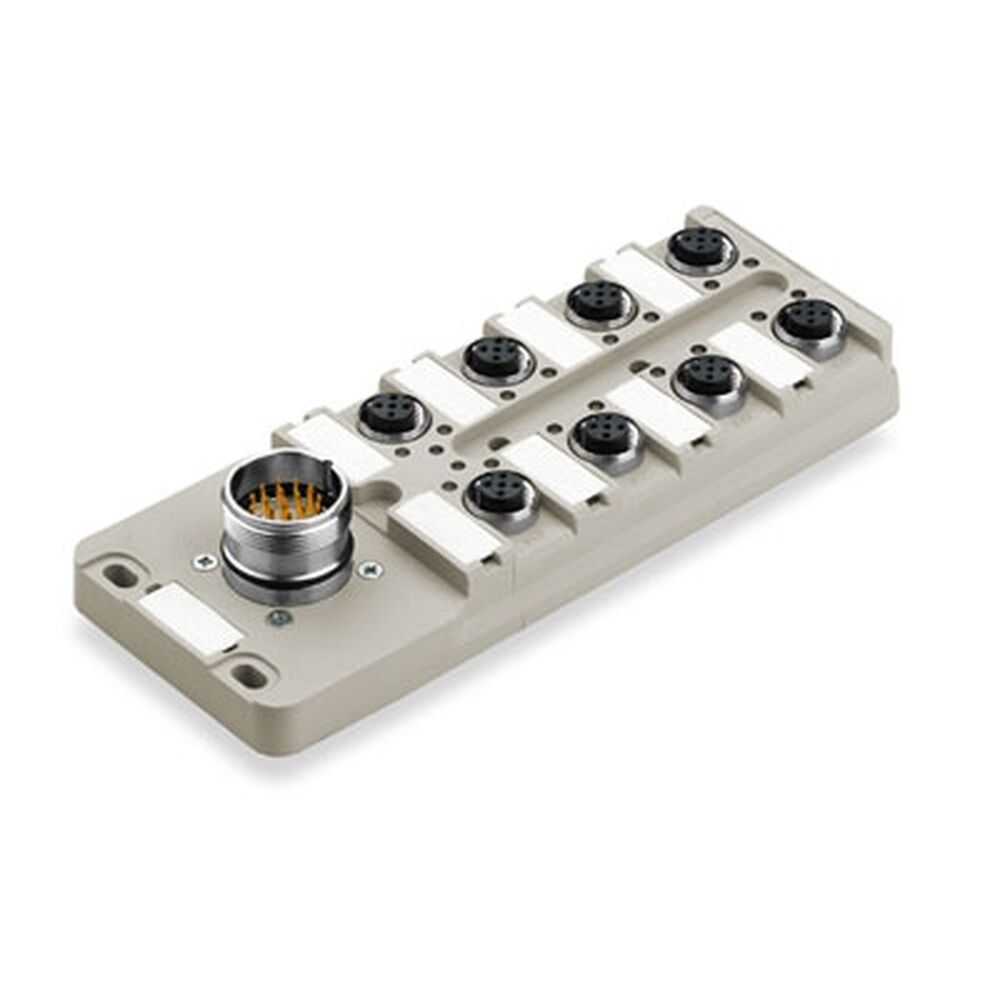 Weidmüller Passiver Sensor Aktor Verteiler 1795470000 Typ SAI-8-S 5P M12