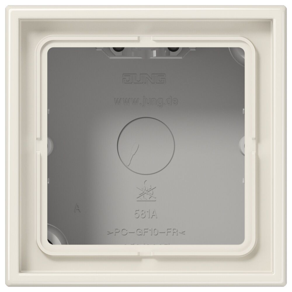 Jung Aufputz Kappe LS 581 A W