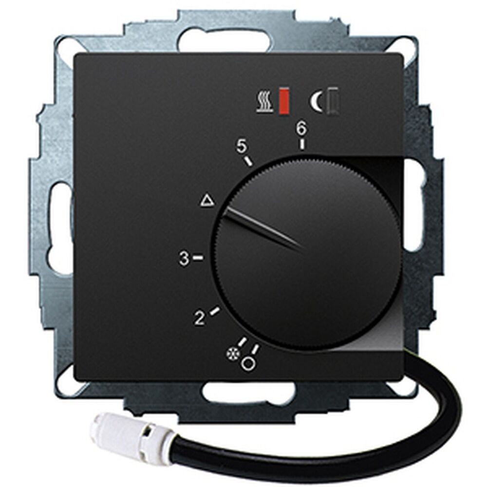 Eberle UP Fussbodenregler 547816154802 Typ UTE 2800-F-Schwarz-M-55