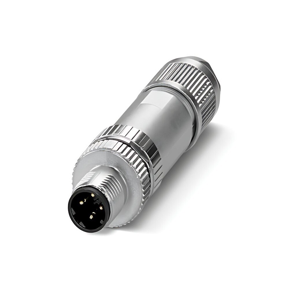 Phoenix Contact Datensteckverbinder 1424682 Typ SACC-M12MSD-4PL SH PN