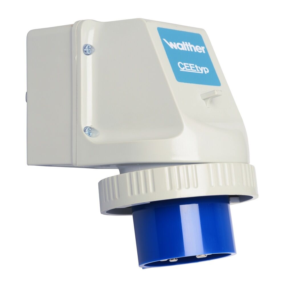 Walther-Werke Wasserdichter Wandgerätestecker 638509