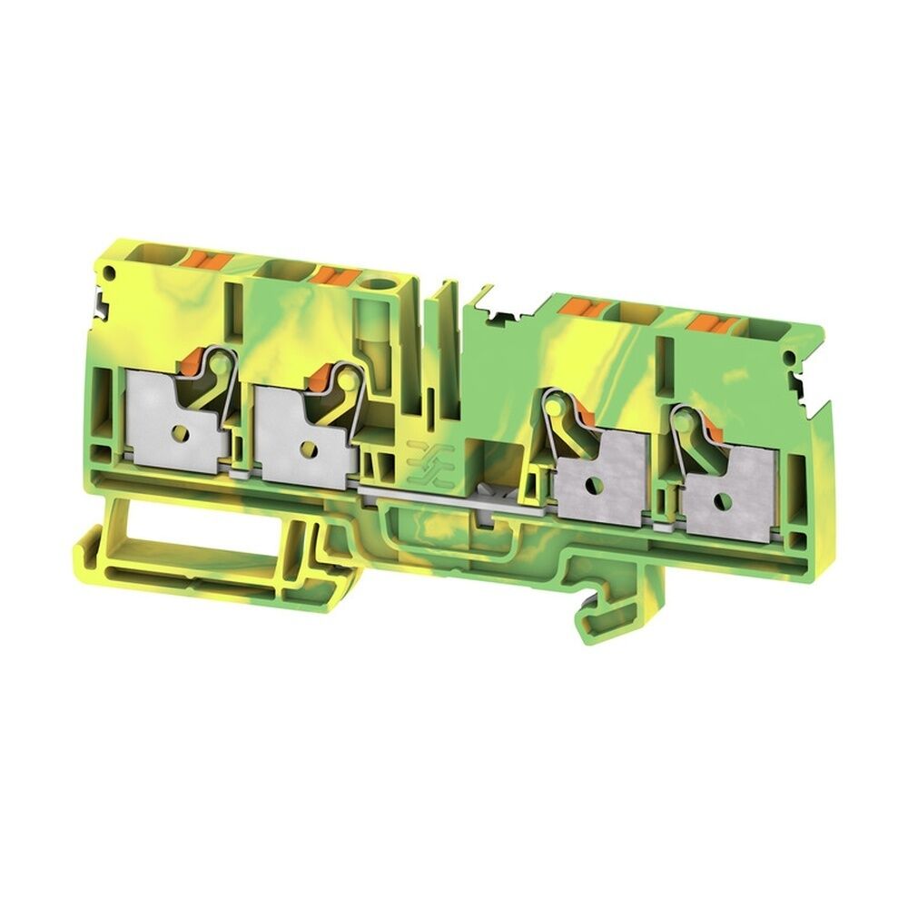 Weidmüller Schutzleiter Reihenklemme 2881540000 Typ A4C 6 PE DL