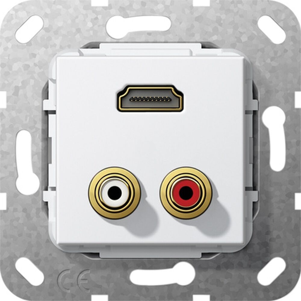 Gira Einsatz HDMI Cinch 567403