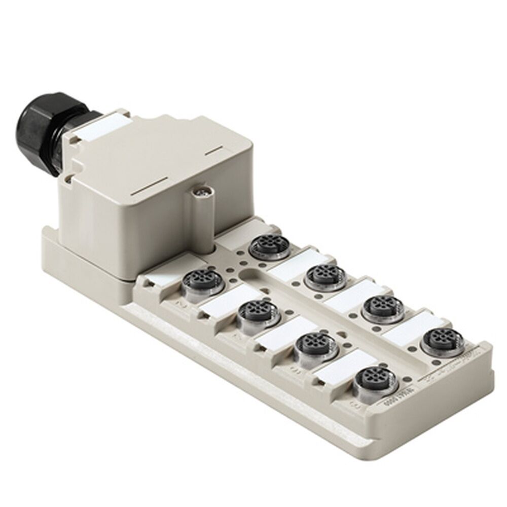 Weidmüller Passiver Sensor Aktor Verteiler 1816610000 Typ SAI-8-M 5P M12 OL2