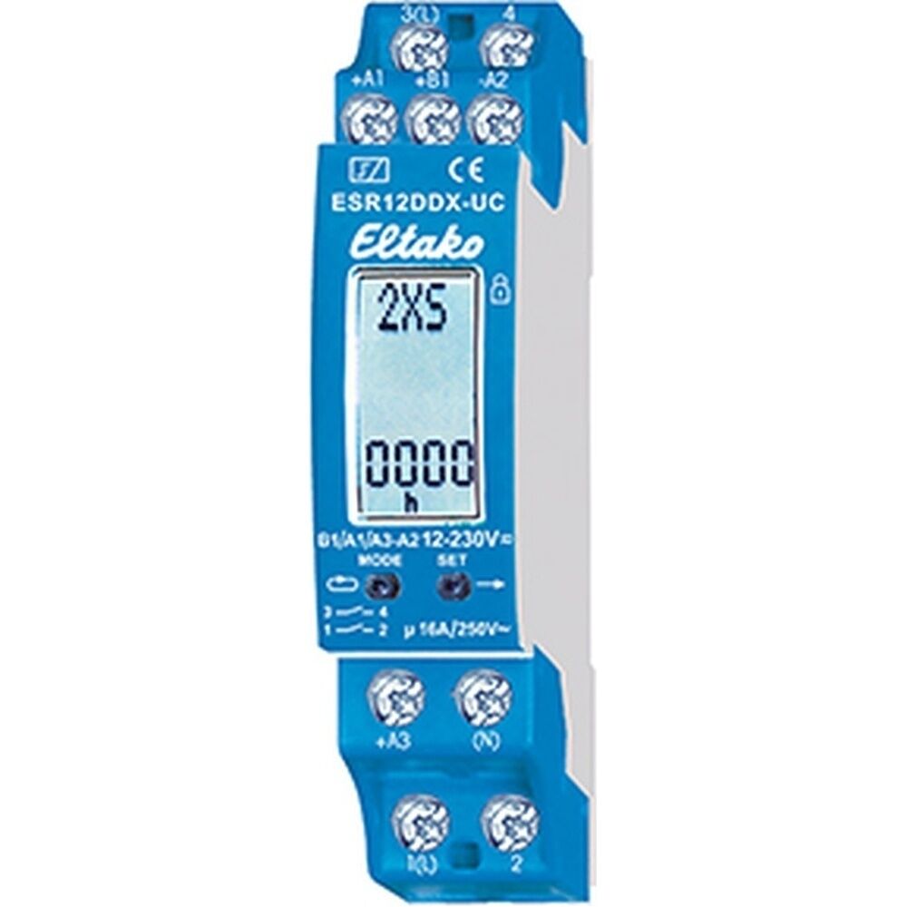 ELTAKO Stromstoß Schaltrelais 21200302 Typ ESR12DDX-UC