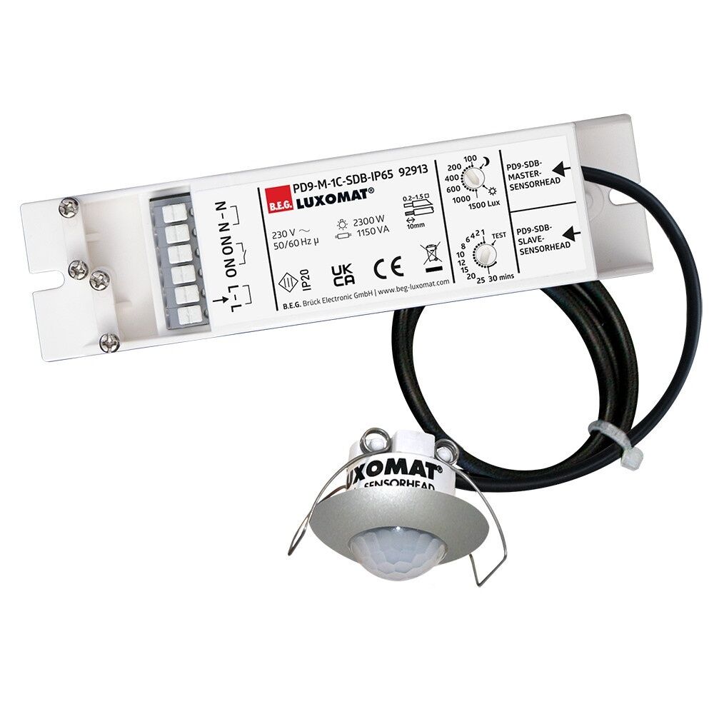 B.E.G. Brück Präsenzmelder 92913 Typ PD9-M-1C-SDB-IP65-DE 