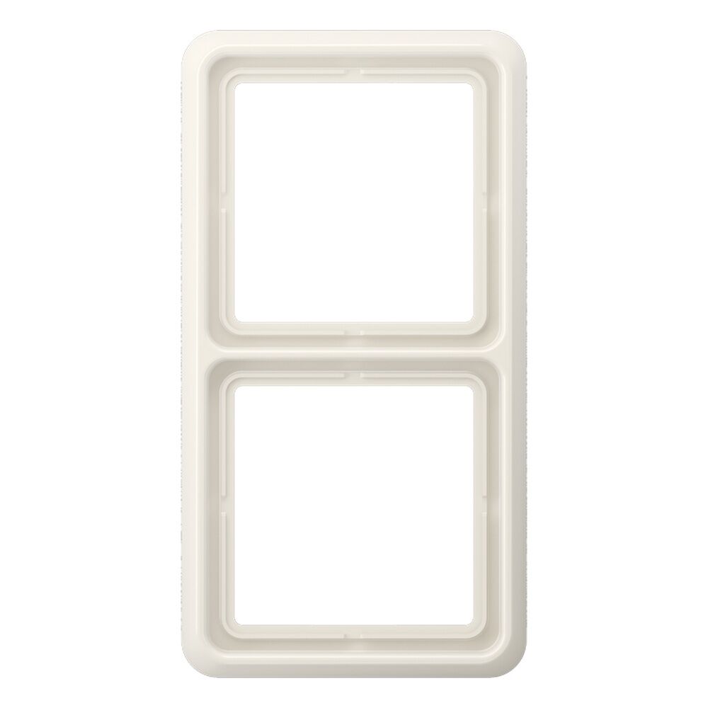 Jung Rahmen 2fach CD 582 WU W