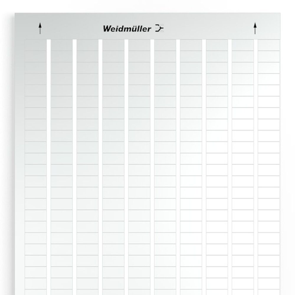 Weidmüller Gerätemarkierung 1724150001 Typ LM MT300 17/9 SI