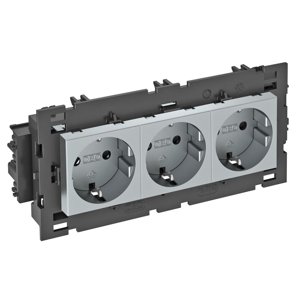 OBO Bettermann Steckdose 6120462 Typ STD-D0C8 AL3