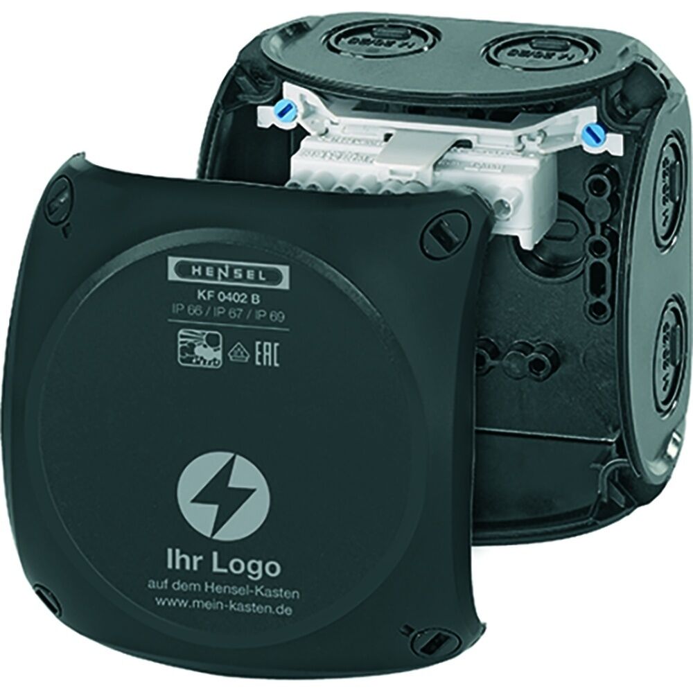 Hensel Kabelabzweigkasten KF 0402 B MB Nr. 62000386