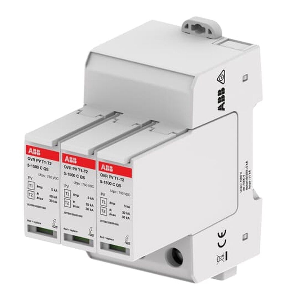 ABB Überspannungsableiter für Energietechnik Stromversorgung 2CTB812050R1500 Typ OVR PV T1-T2 5-150