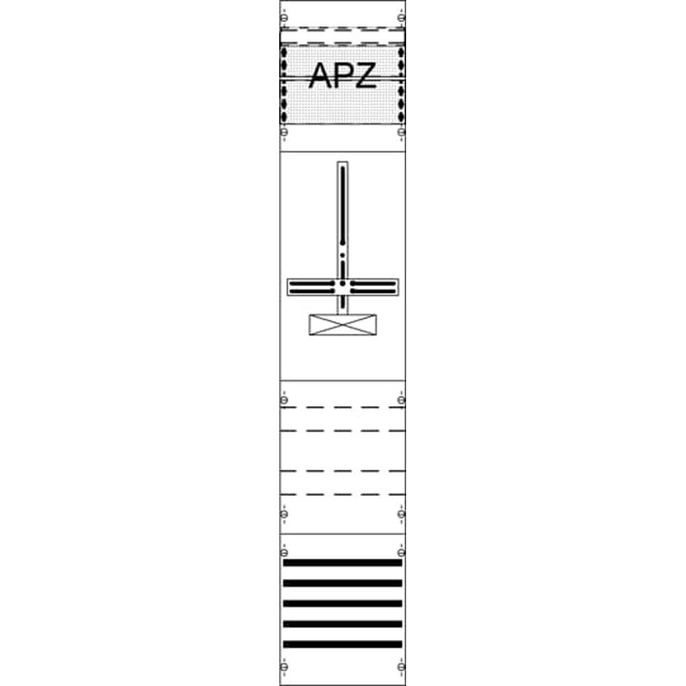 Striebel & John Zählerkomplettfeld 2CPX056126R9999 Typ FD19XM3A2
