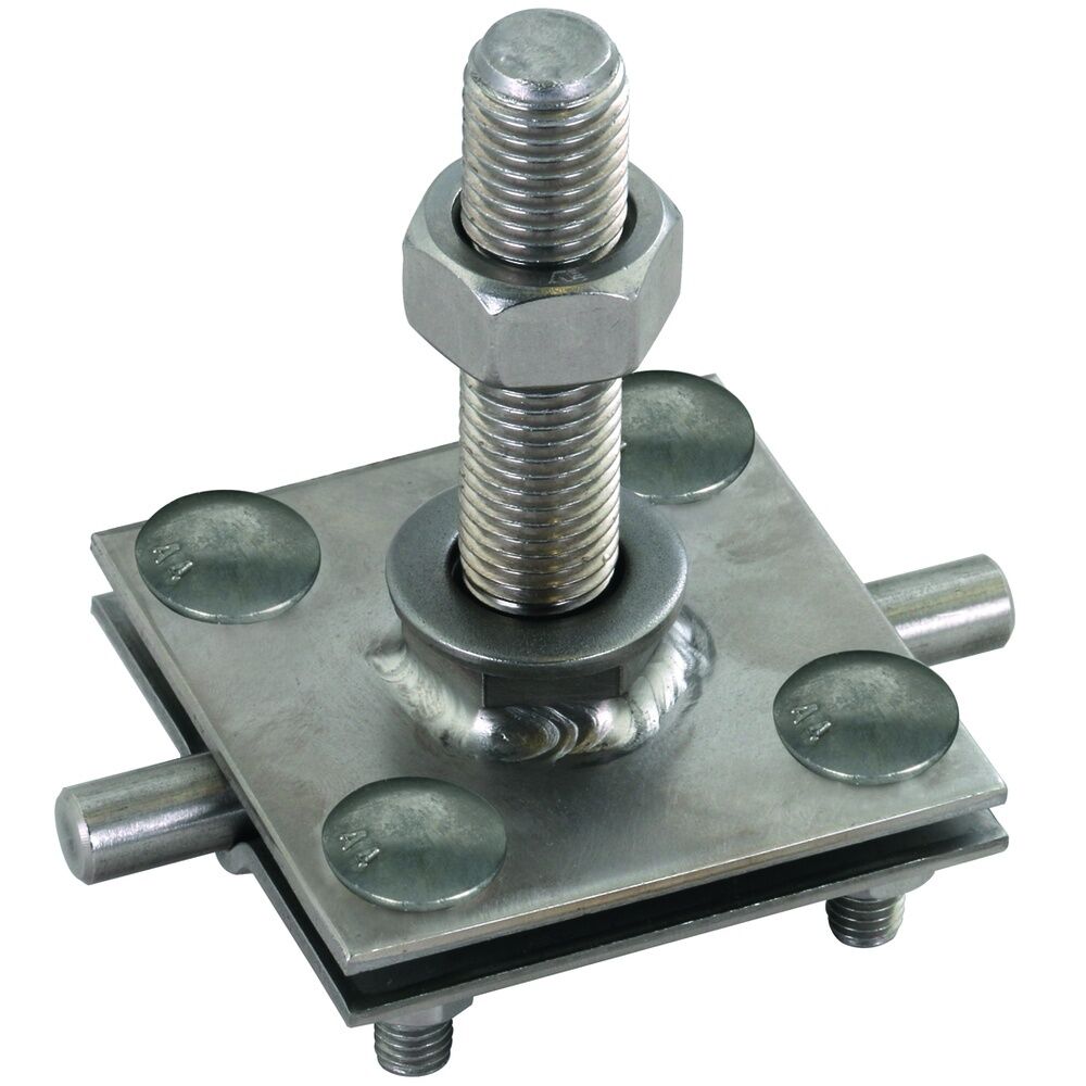 Dehn + Söhne Anschlussklemme 478150 Typ AK 7.10 FL40 GBM16X65 V4A