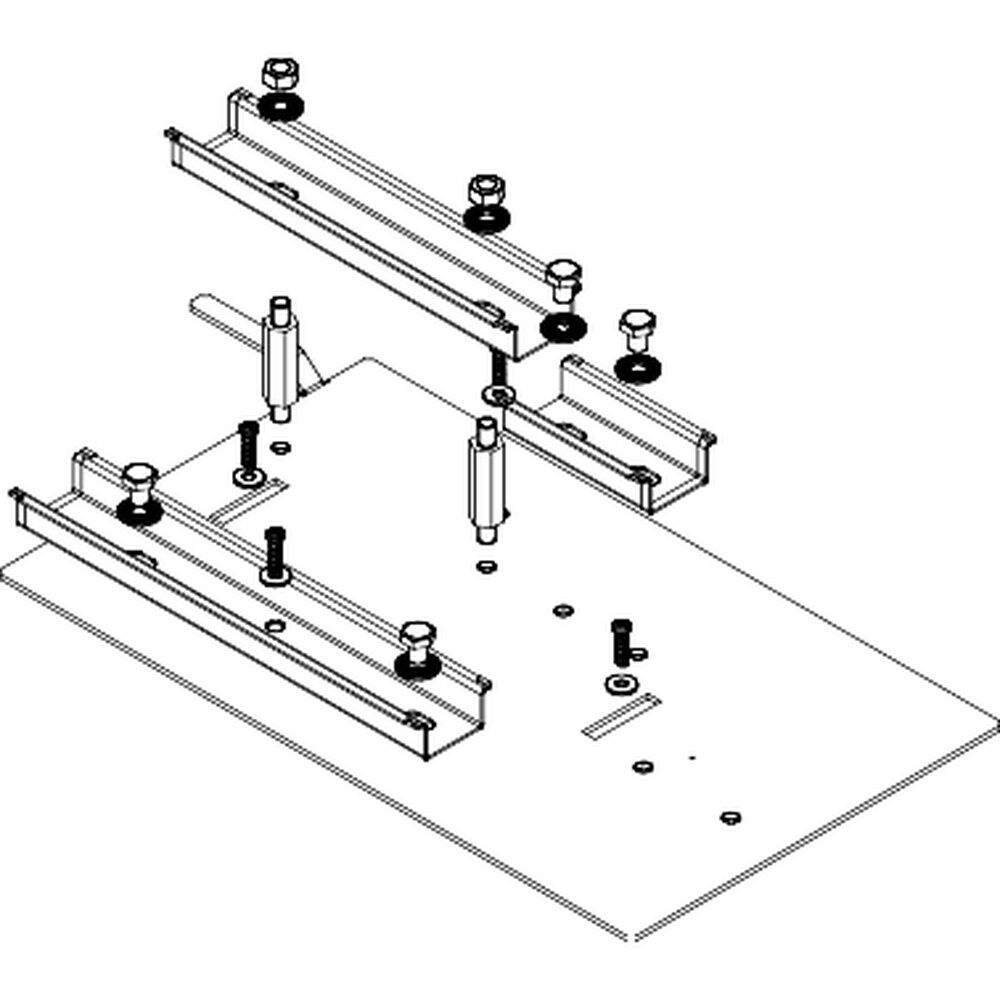 Schneider Electric Monatgeplatte Canalis KSB63PMP