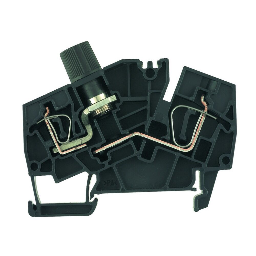 Weidmüller Sicherungs Reihenklemme 1820930000 Typ ZSI 6-2 2X2.5/G20