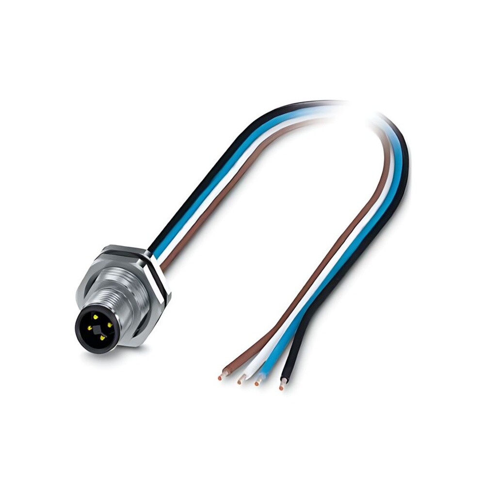 Phoenix Contact Gerätesteckverbinder Hinterwand 1411604 Typ SACC-DSI-M12MST-4P-M16XL/0,5