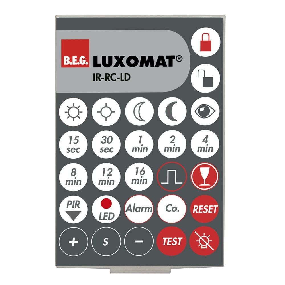 B.E.G. Brück Fernbedienung 92649 Typ IR-RC-LD