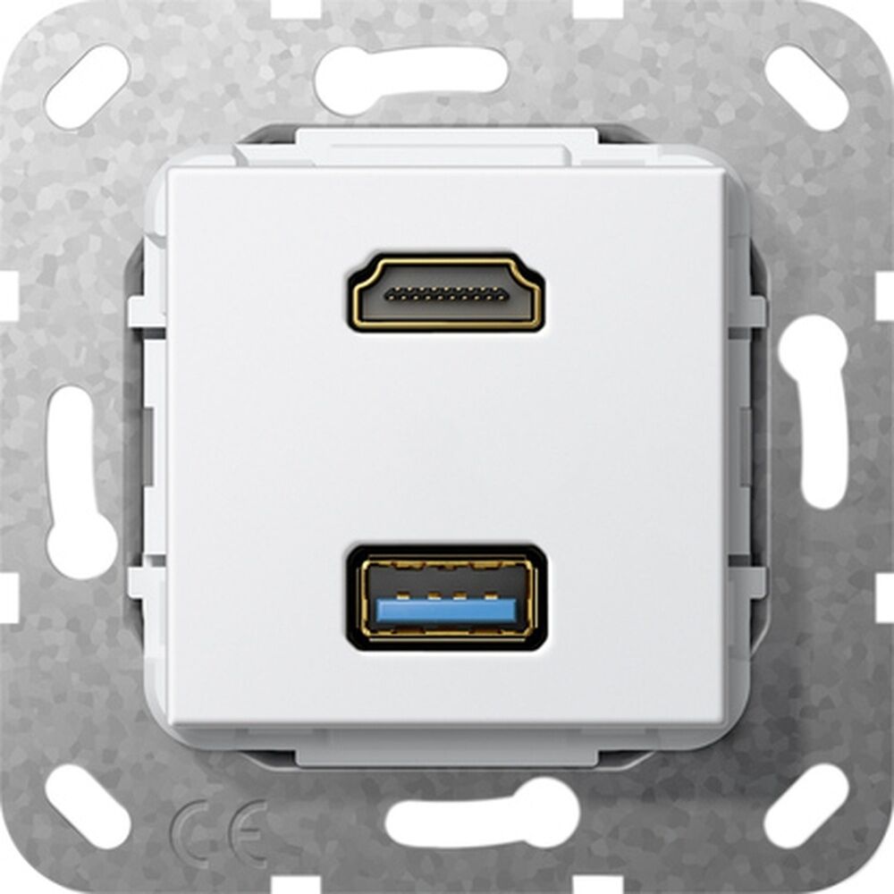 Gira Einsatz HDMI USB 567803